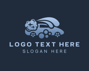 Automobile - Water Car Cleaning logo design
