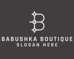 Stylist Boutique Letter B logo design