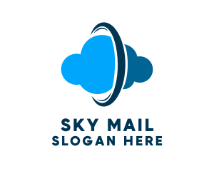 Parallel Cloud Communication logo design