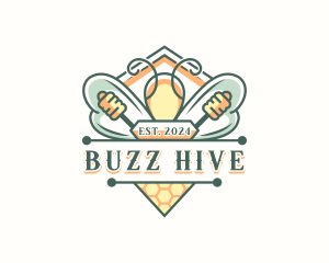Hive - Bee Hive Apiary logo design