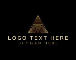 Luxury - Pyramid Corporate Company logo design