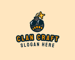 Clan - Bomb Gamer Clan logo design