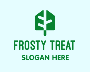 Popsicle - Nature Tree Leaf logo design