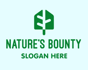 Nature Tree Leaf logo design