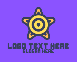 Place - Target Star Shield logo design