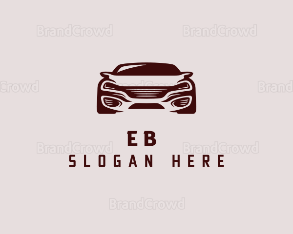 Sedan Racing Car Logo