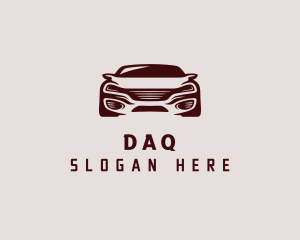 Sedan Racing Car Logo