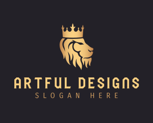 King Lion Financing logo design