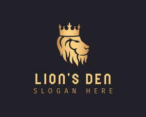 Lion - King Lion Financing logo design
