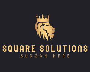 King Lion Financing logo design