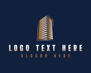 Real Estate - Building Realty Skyscraper logo design