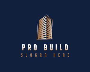 Building Realty Skyscraper  logo design