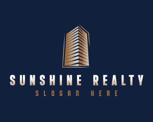 Building Realty Skyscraper  logo design