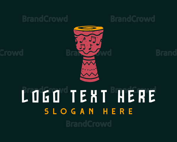 Logo Djembe Music Notes | BrandCrowdLogo Djembe Music Notes | BrandCrowd  