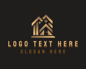 Broker - Deluxe Home Roofing logo design