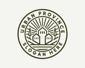 Province - Provincial Home Mansion logo design