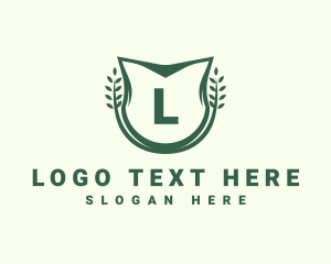 Bakery - Wheat Farm Shield logo design