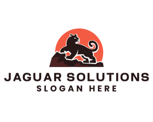 Jaguar - Wild Panther Animal logo design