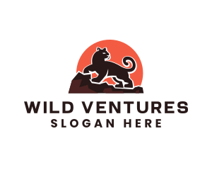 Wild - Wild Panther Animal logo design