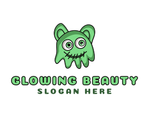 Toy Shop - Slime Jelly Monster logo design