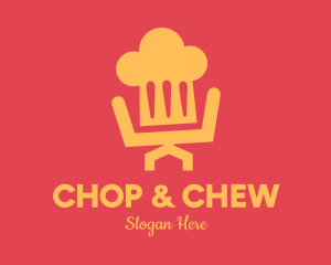 Chair - Chef Hat Seat logo design