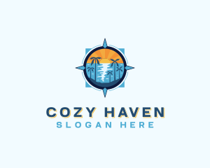 Island Tourist Travel logo design