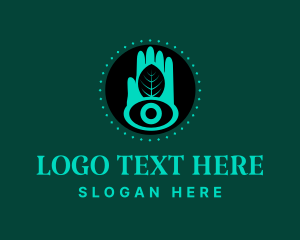 Horoscope - Tribal Hand Massage logo design