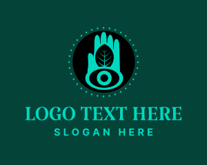 Nail Salon - Tribal Hand Massage logo design