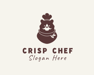 Bear Gourmet Chef logo design