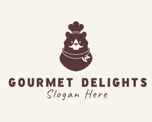 Bear Gourmet Chef logo design