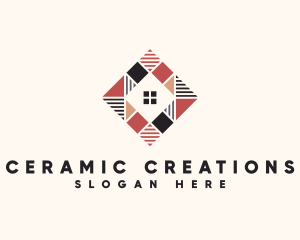 Ceramic - House Tile Flooring logo design