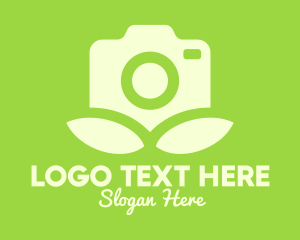 Negative Space - Photograhy Camera Lens logo design