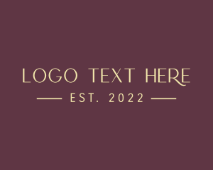 Cosmetics - Elegant Gold Beauty logo design