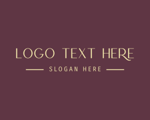 Elegant Gold Beauty Logo