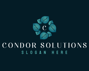 Botanical Leaf Gardening logo design