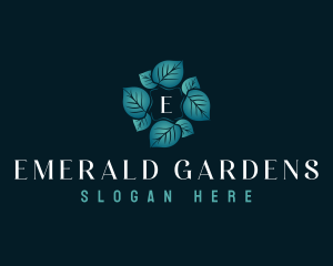 Botanical Leaf Gardening logo design