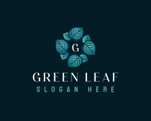 Botanical Leaf Gardening logo design