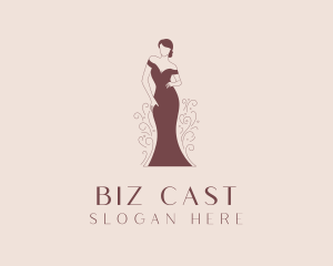 Dress - Fashion Designer Gown logo design