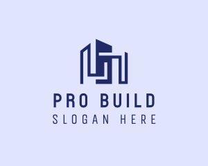 Abstract Architectural Building logo design