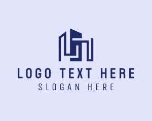Urban Planner - Abstract Architectural Building logo design