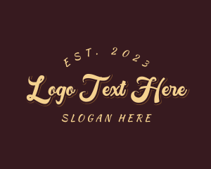 Retro Restaurant Business logo design