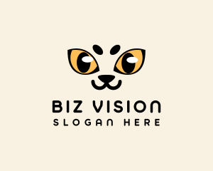 Animal Cat Eye logo design