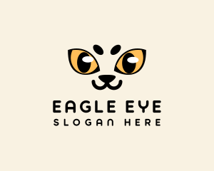 Animal Cat Eye logo design