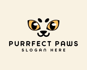 Animal Cat Eye logo design