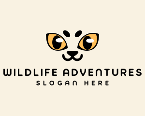 Animal Cat Eye logo design