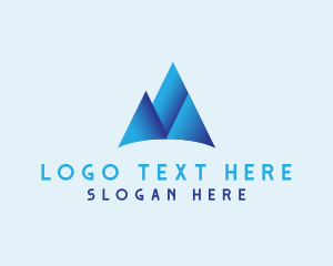 Mountain Hiking Adventure Logo