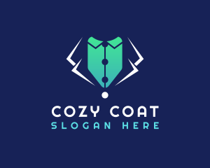 Coat - Clothing Formal Attire logo design