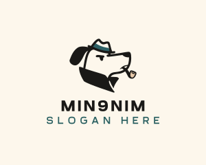 Detective Hound Dog logo design