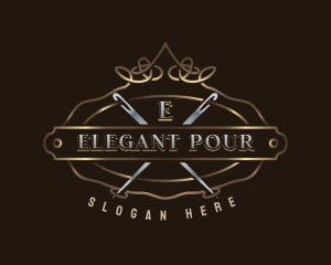 Elegant Needle Thread logo design