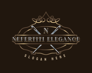 Elegant Needle Thread logo design